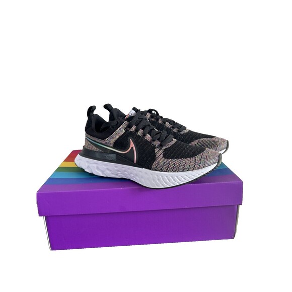 NIKE React Infinity Run FK 2 BT Black Multi Size M 7.5 / W 9   DD6790 New in Box main image 9